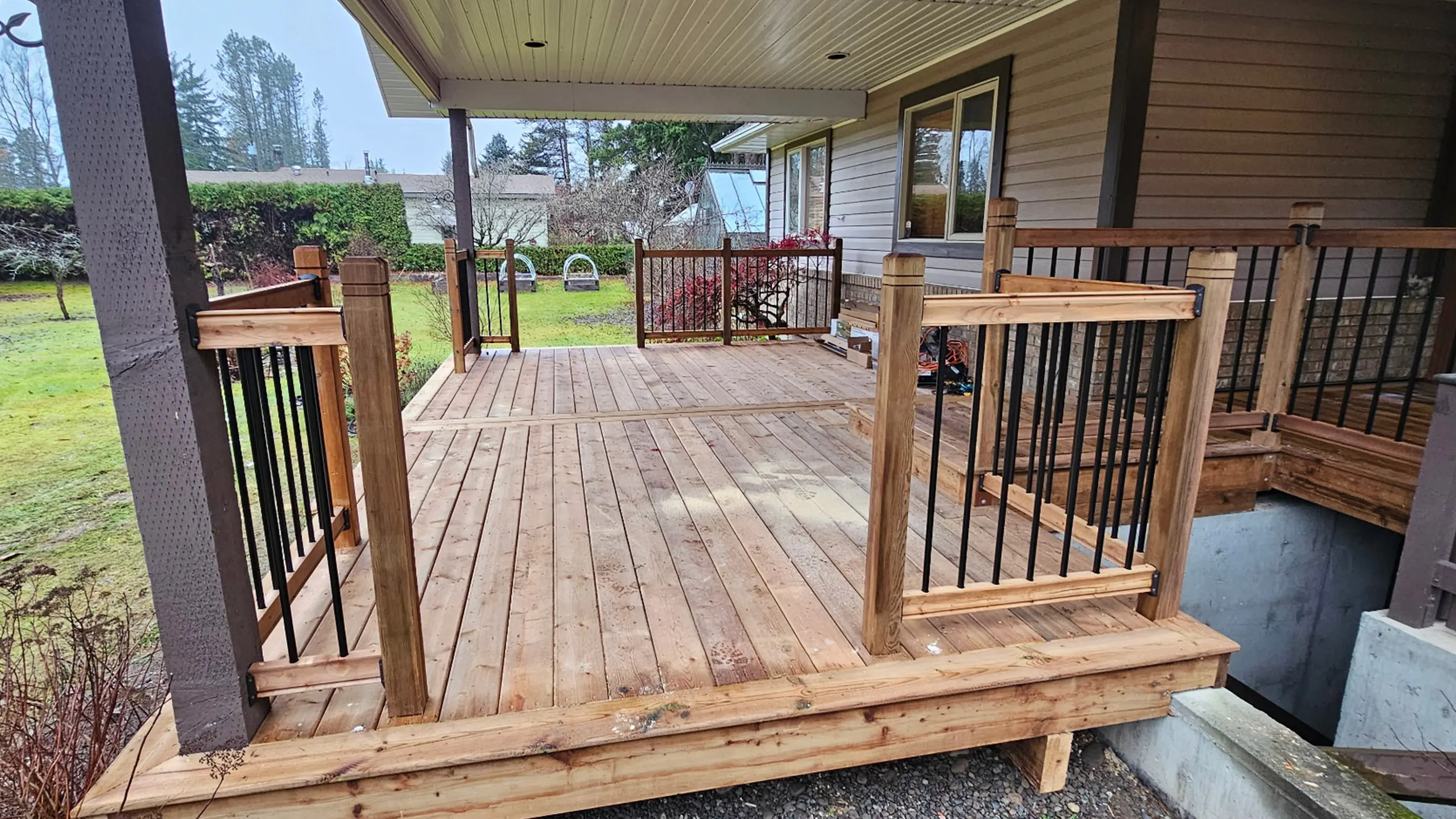 Deck Covered Deck renovation