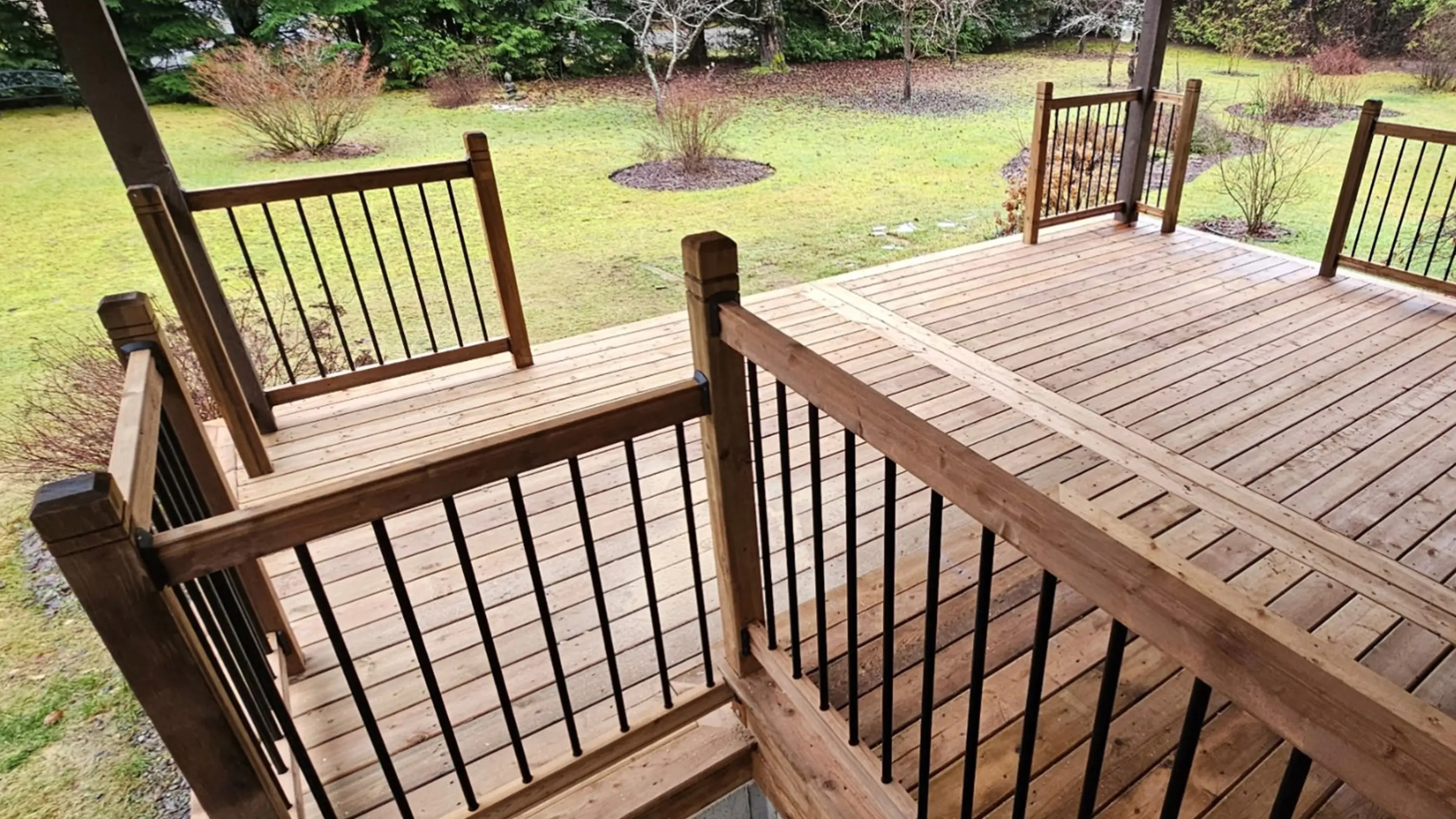 Deck Covered Deck renovation