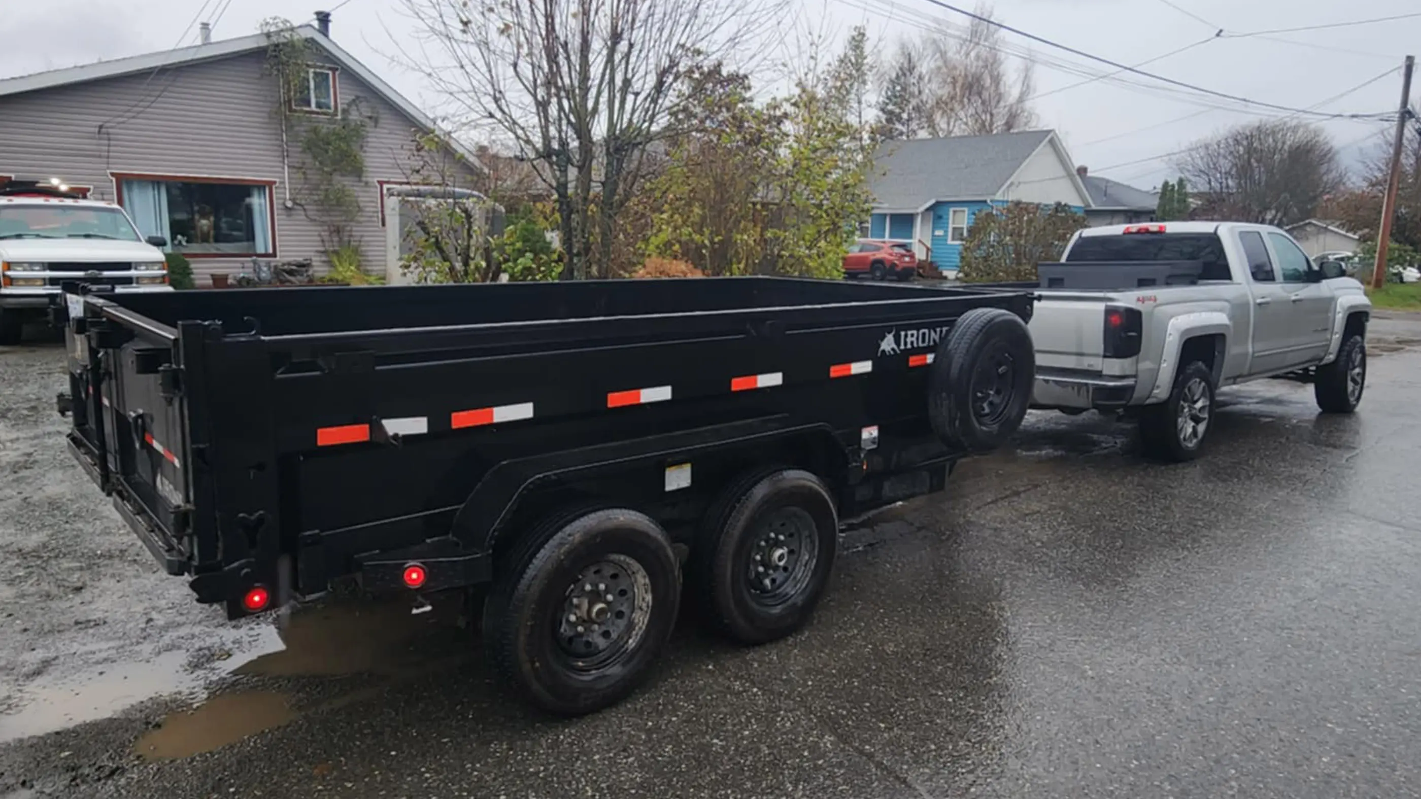 Equipment Services Tilting Dump Trailer
