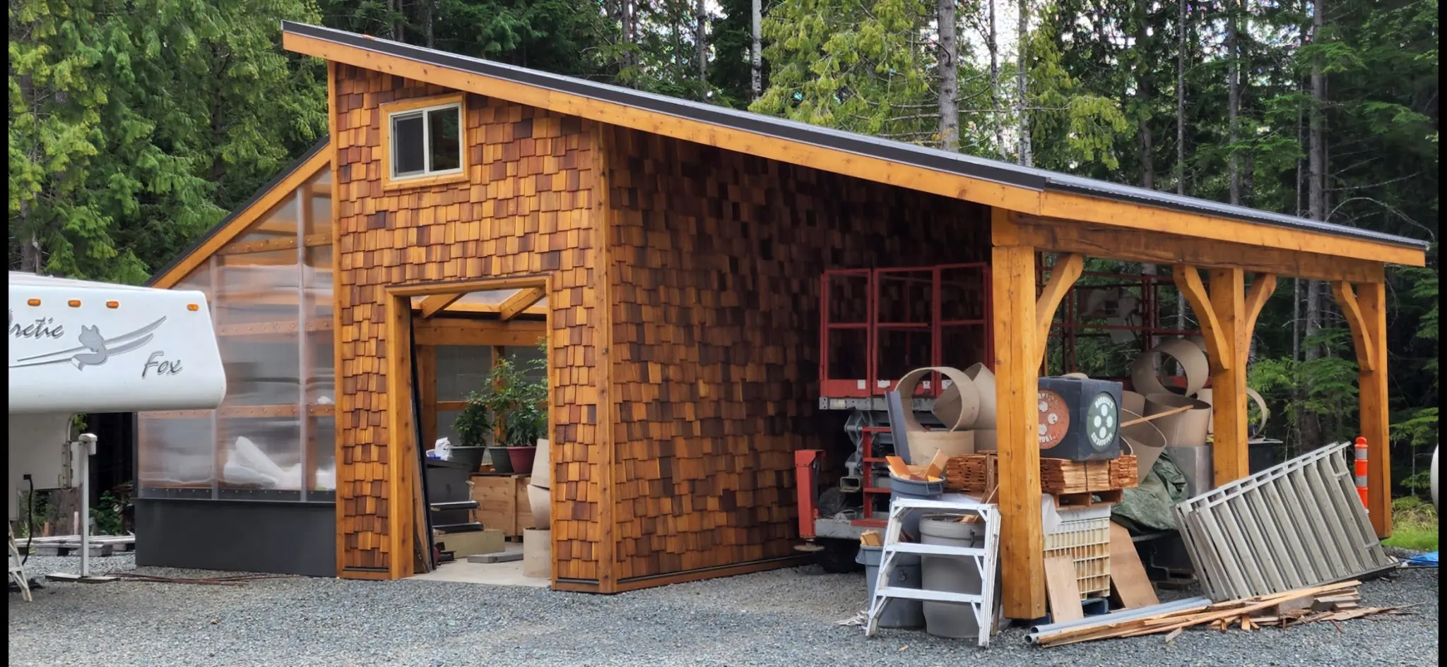 after picture of Cedar Shake Siding