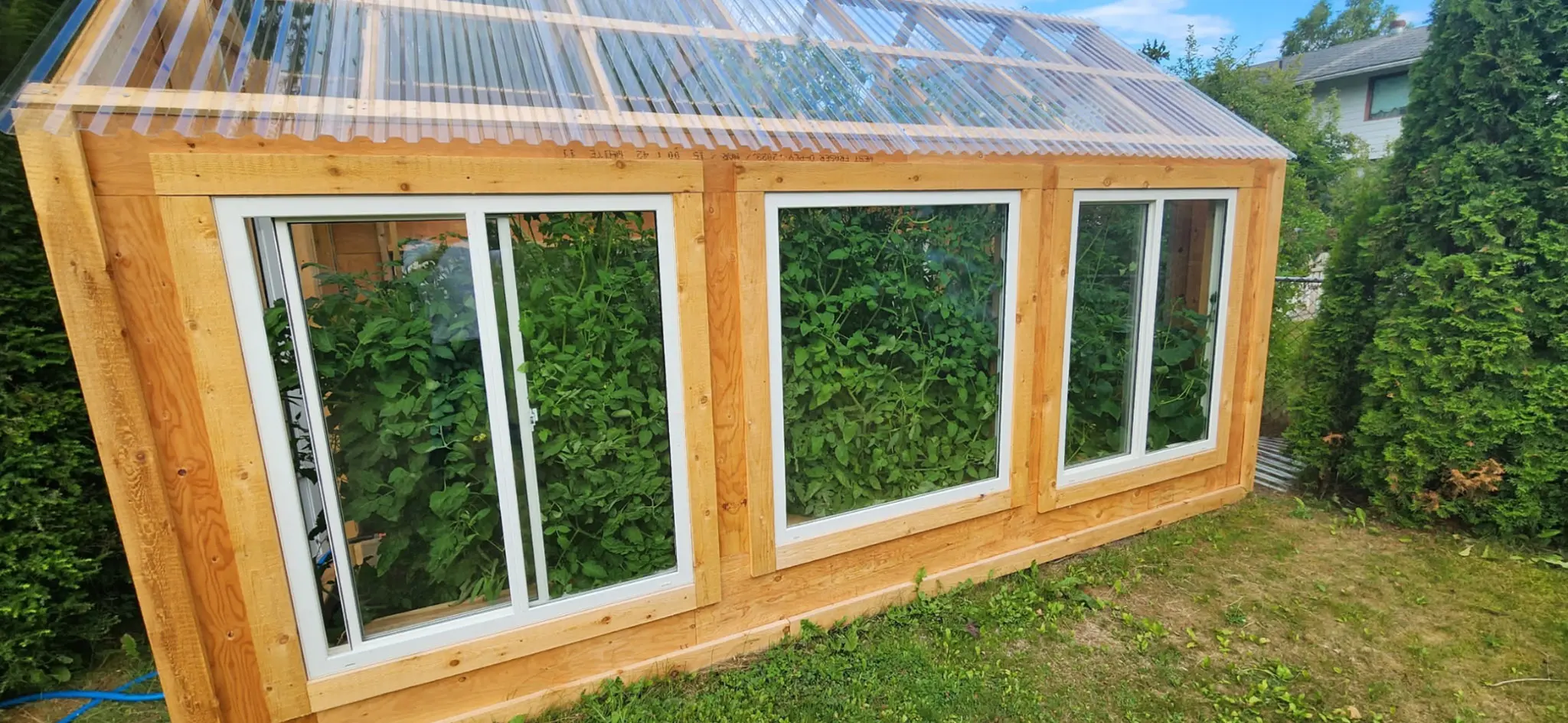 after picture of Custom Greehouse