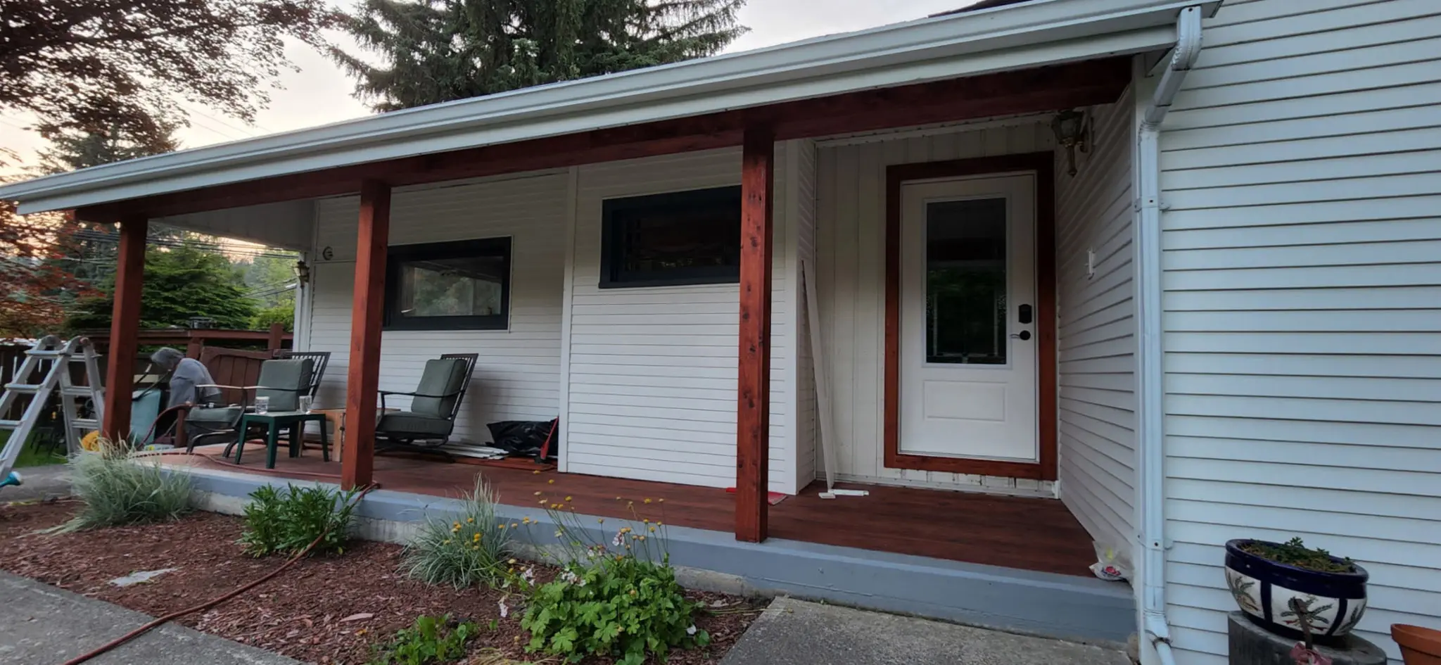 after picture of Reframe Ground Level Deck