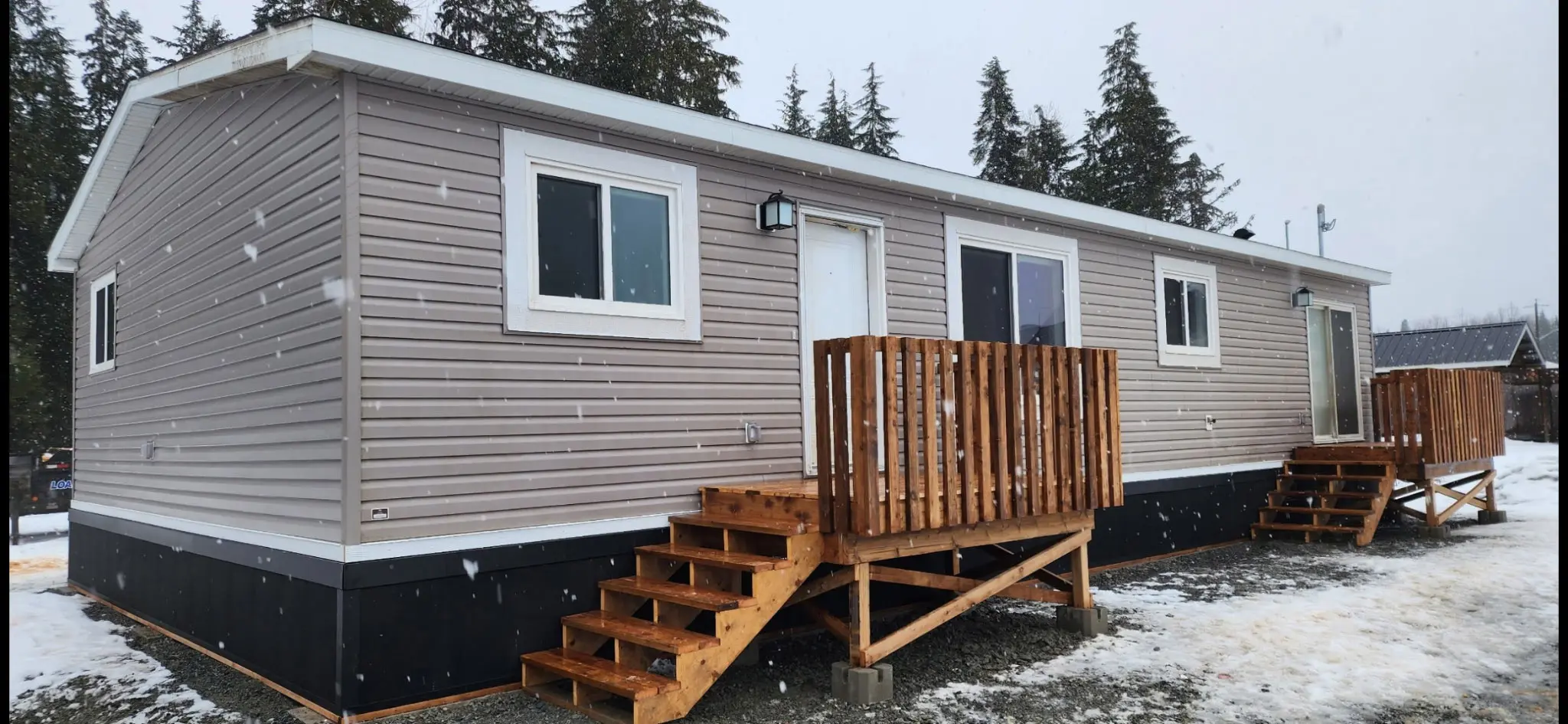 after picture of Foundations & Fitout of Mobile Home