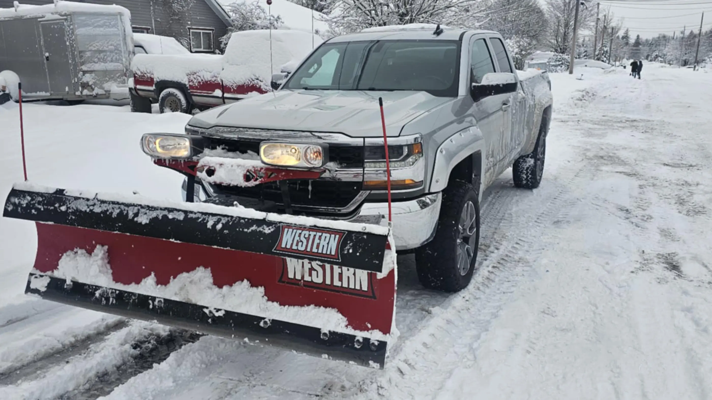 Snow Clearing Plow Trucks
